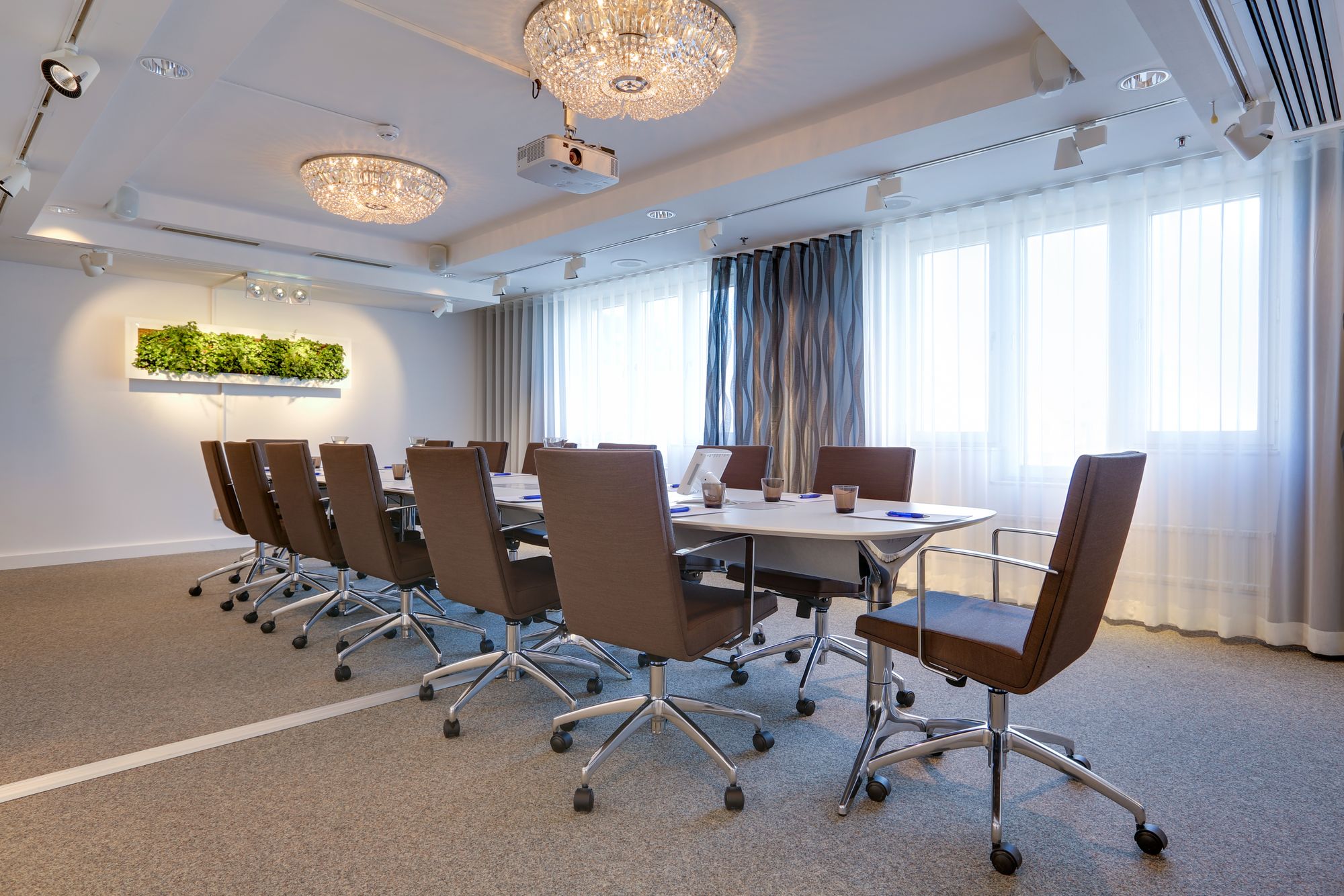 Mötesrum med unik design och modern teknik