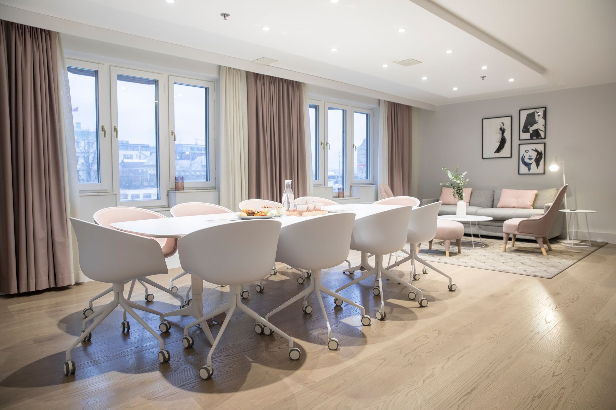 Tistlarna är ett mötesrum på konferensavdelningen på Radisson Blu Scandinavia i Göteborg