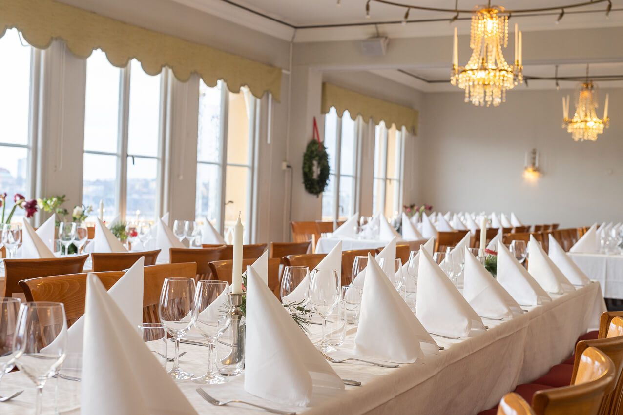 Gustavianska Våningen på Skansen är perfekt för företagets julfest