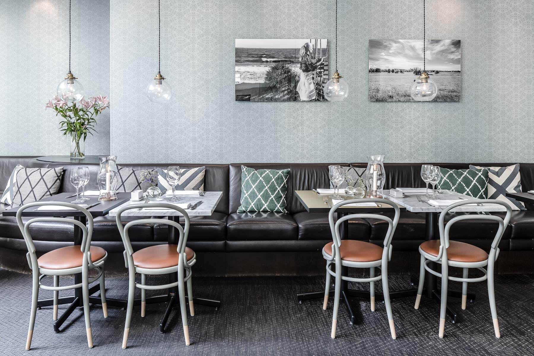 Restaurangen Famlingos trevliga miljö gör stället till ett bra alternativ för nästa AW