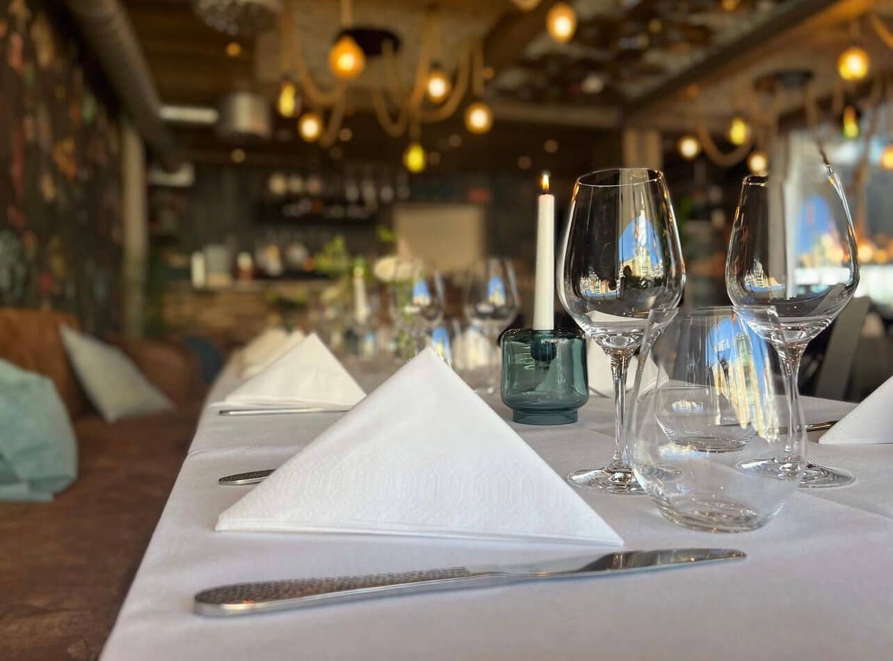 The Lounge är en flexibel festlokal som fungerar utmärkt för den mer intima julfesten