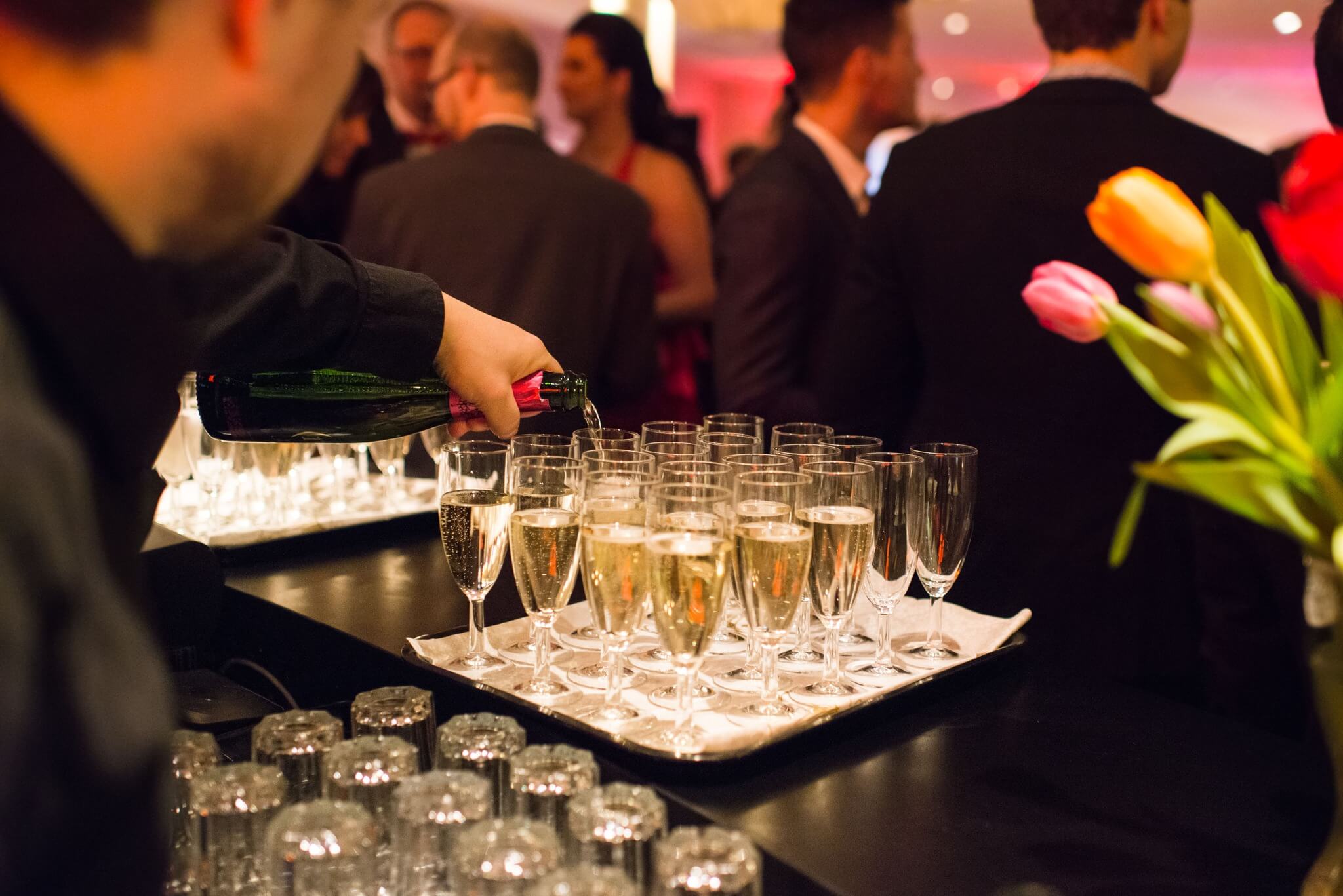 Sjöcrona salen på Sundspärlan är en stor och imponerande festlokal