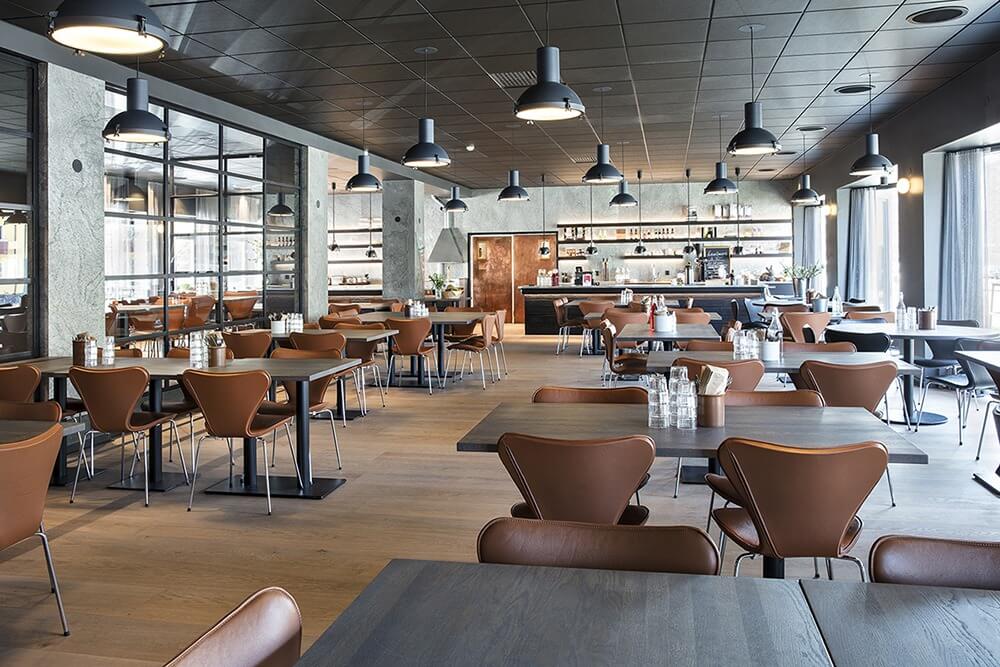 Restaurang Mat är en modern mötesplats som erbjuder ett flertal olika eventlokaler