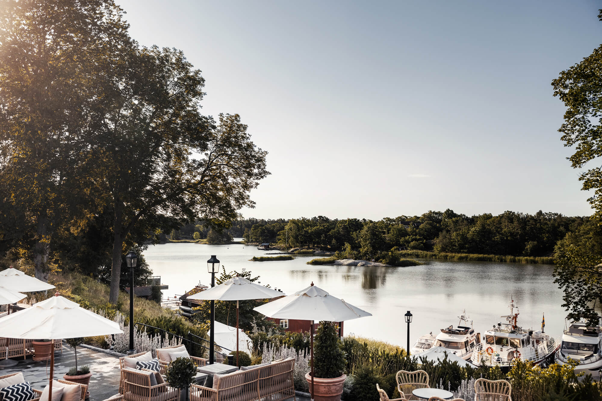 Werket på Smådalarö Gård med närhet till skärgården är perfekt för bröllop