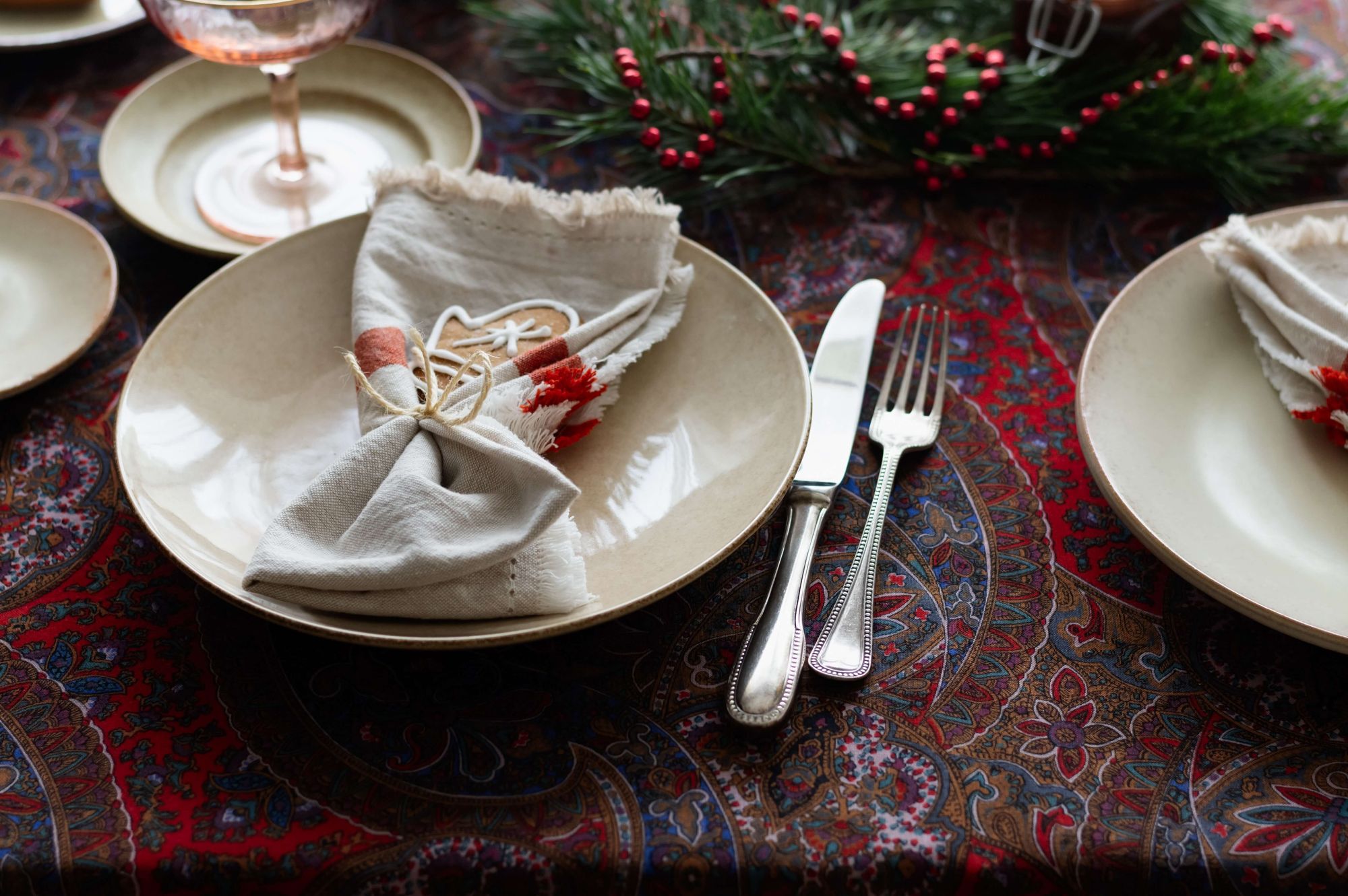 Var kreativ och gör servetterna till en del av dukningen