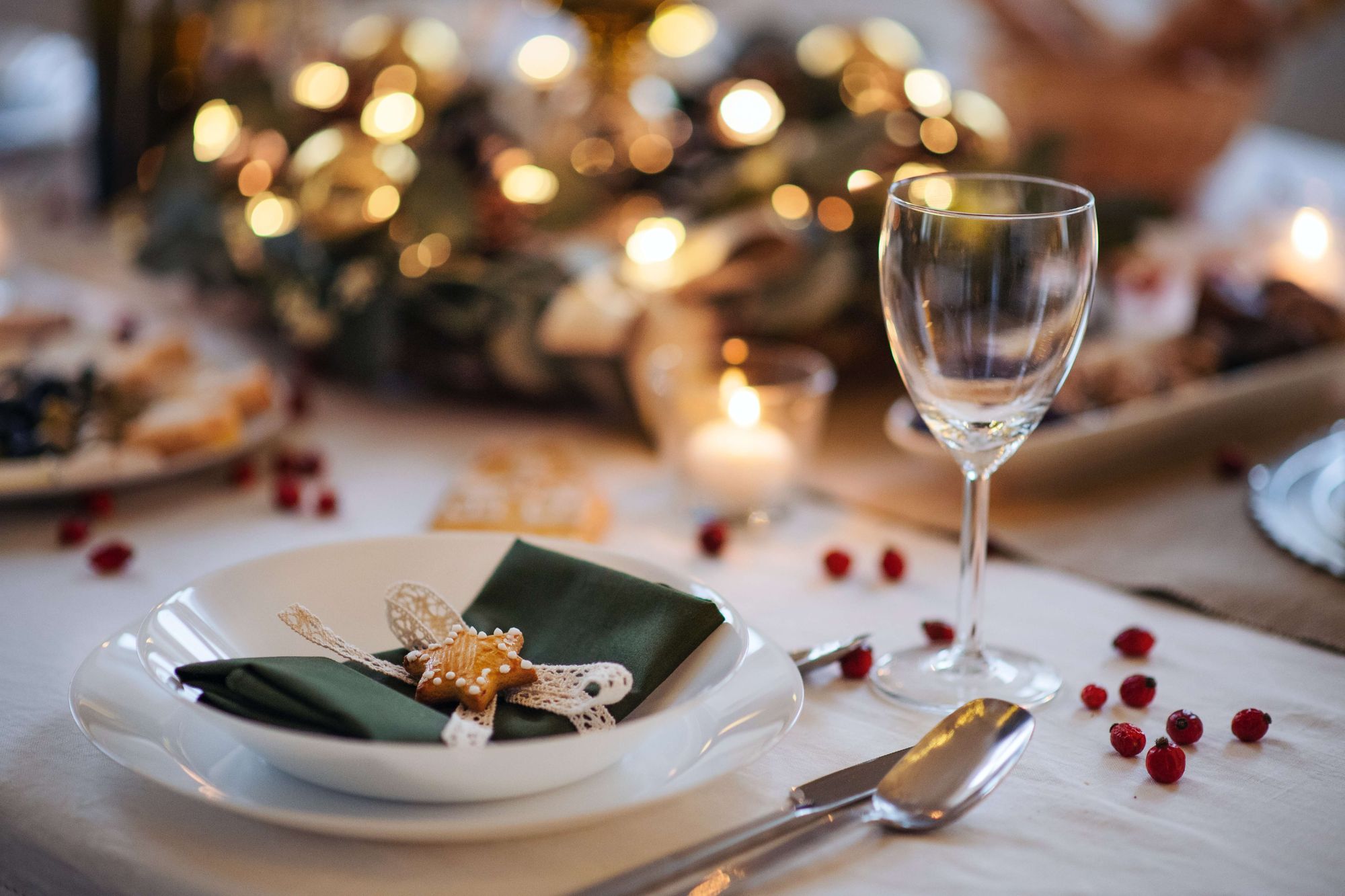 Skapa en fin juldukning med saker du redan har hemma