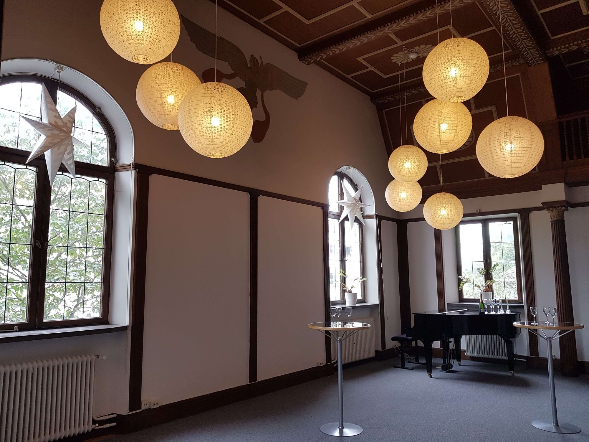 Hedbergska salen är ett charmig och anpassningsbart mötesrum i Malmö