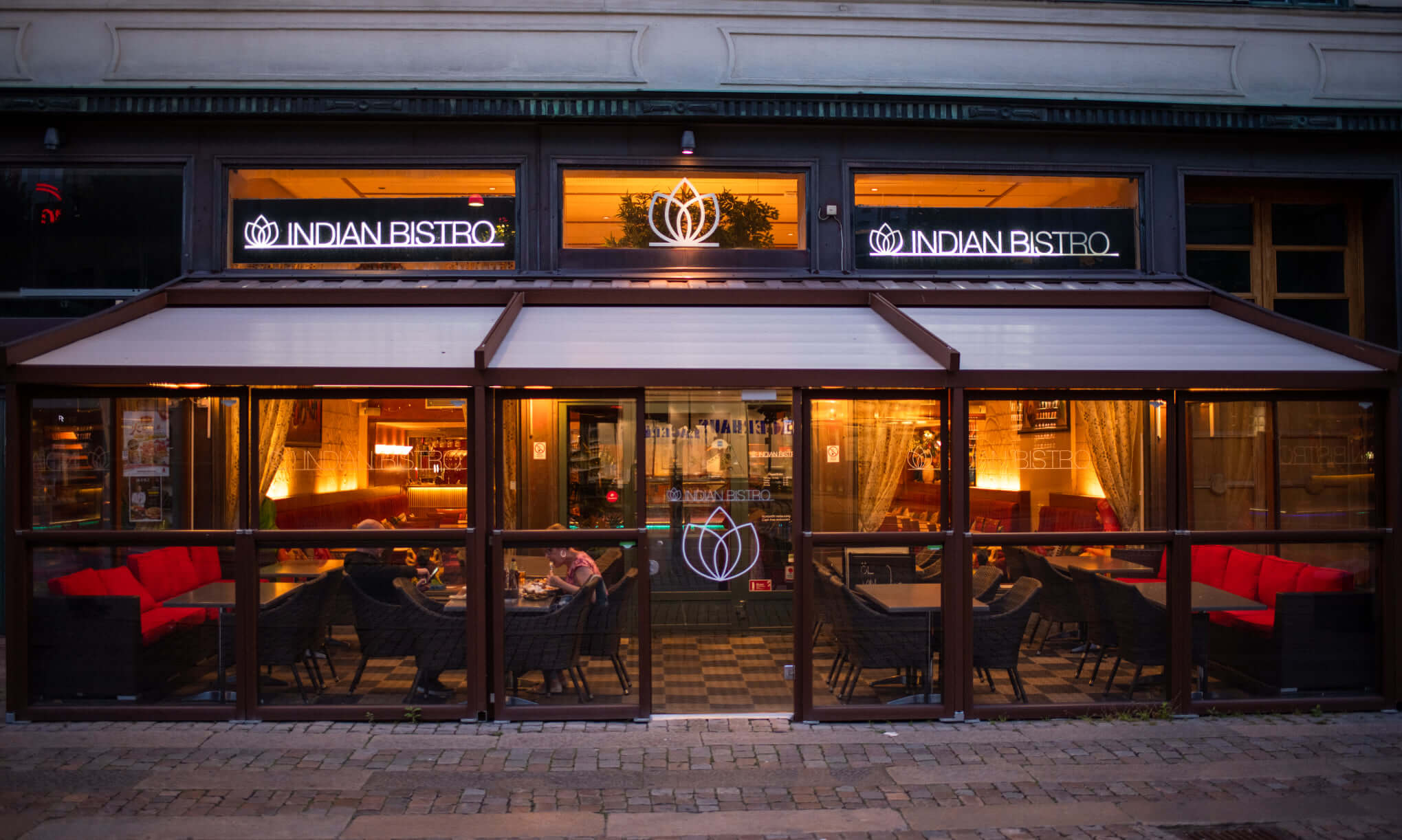 Intill Gustav Adolfs torg i centrala Göteborg ligger mysiga Indien Bistro