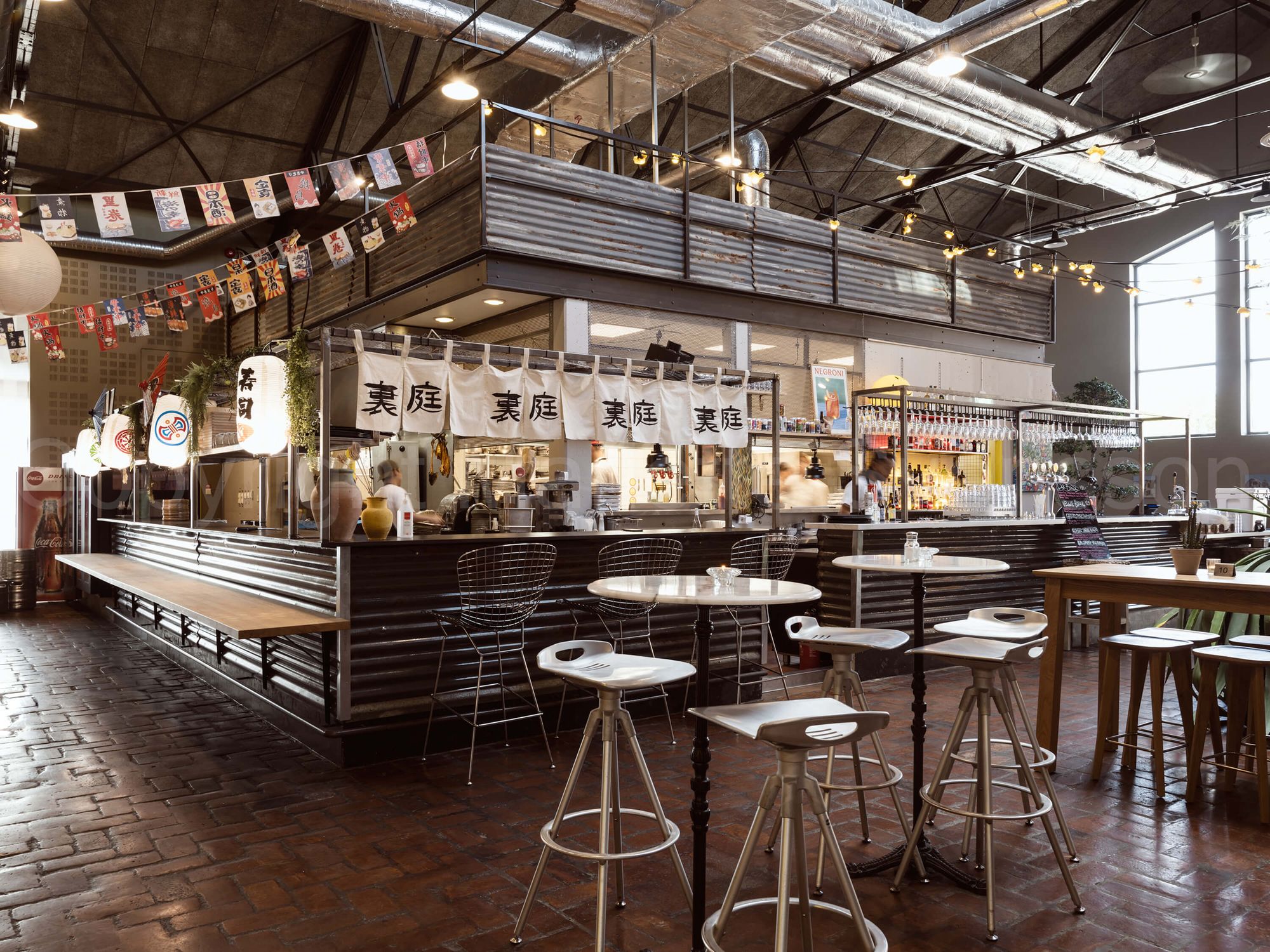 Rollin Bistros Backyard är en unik och avslappnad restaurang som kan abonneras