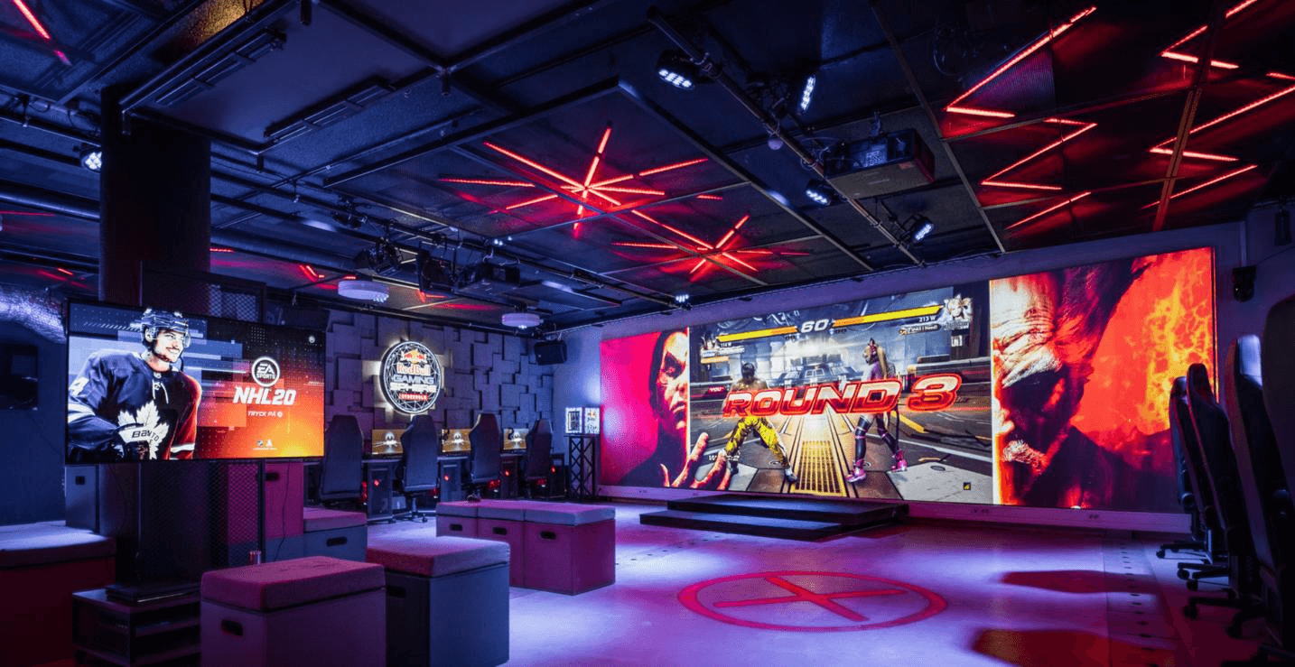 Arrangera nästa teambuilding för det gamingintresserade gänget på Red Bull Gaming Sphere