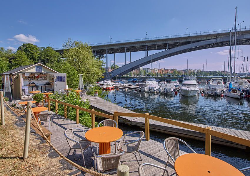 Hyr Edens bastu med Stockholms vackraste utsikt över Riddarfjärden