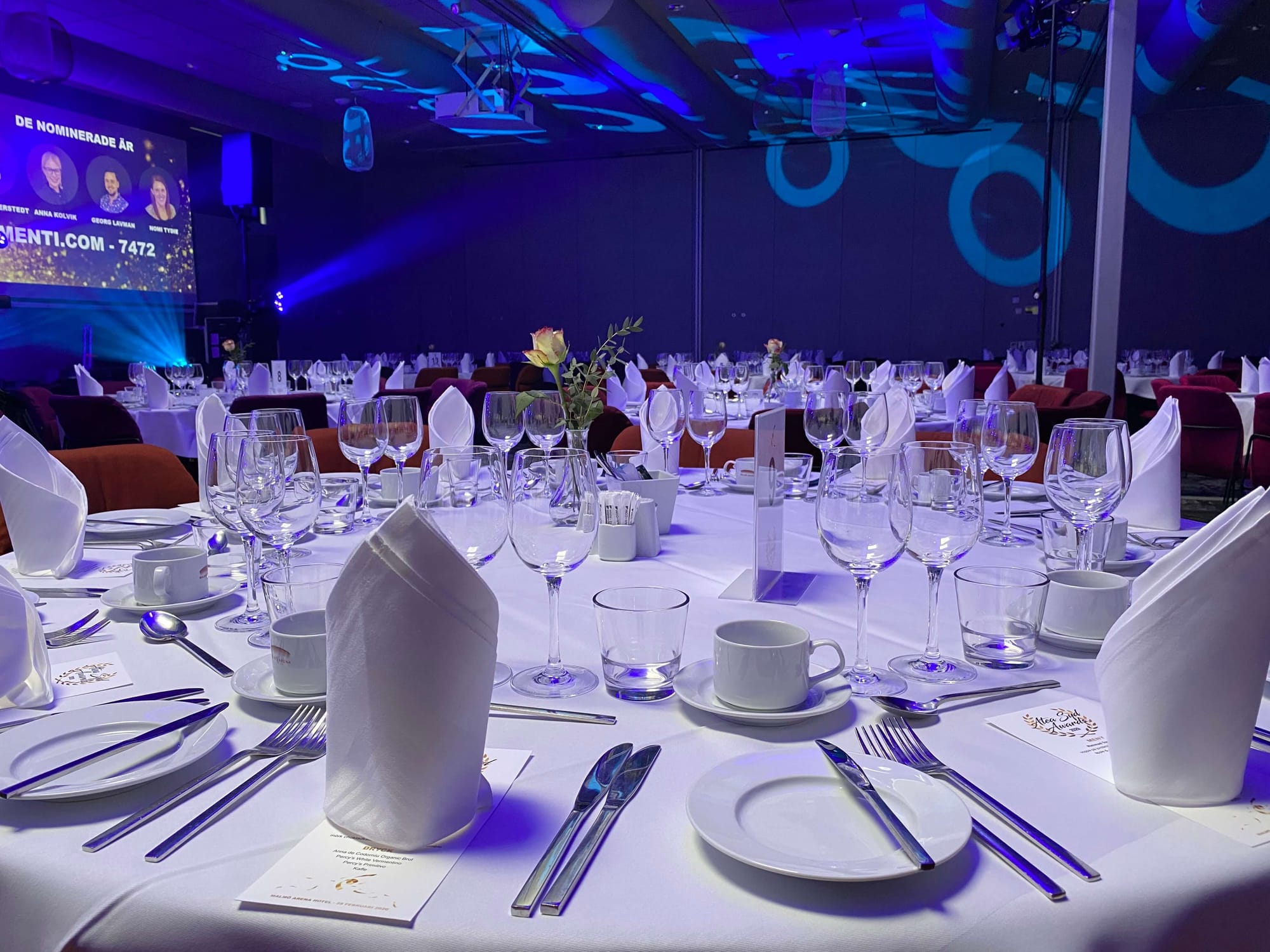 Terrassen är en utmärkt eventlokal för företagets nästa mingel eller bankettmiddag