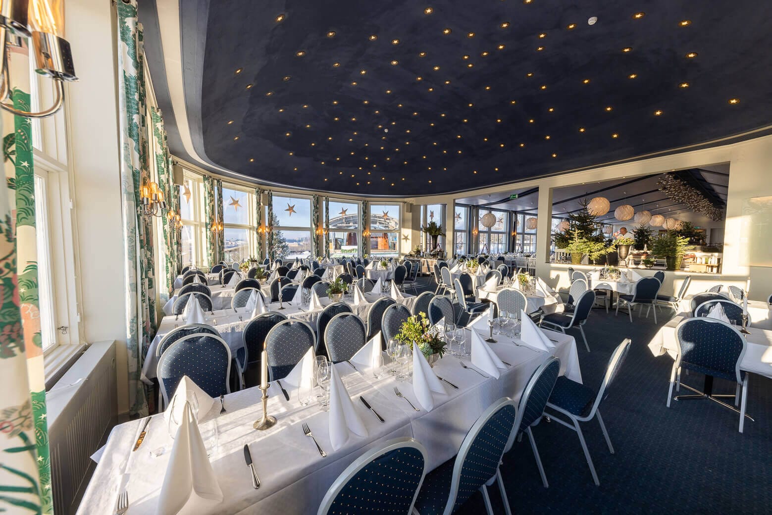 Sollidens Matsal på Skansen är både en omtyckt restaurang och festvåning