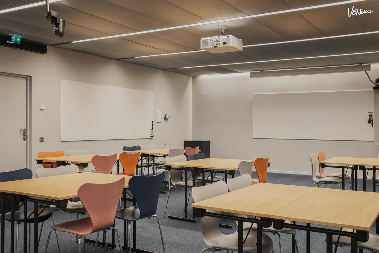 Agdas Formgivaren är en kreativ och stilren workshoplokal perfekt för mindre teammöten i centrala Stockholm.