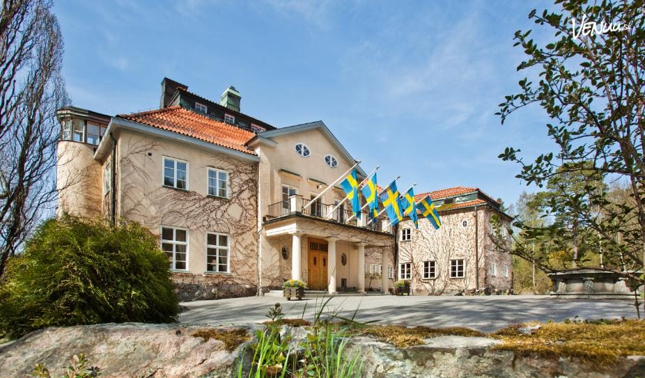 Festlokal med sjöutsikt och herrgårdskänsla – Bosön på Lidingö.