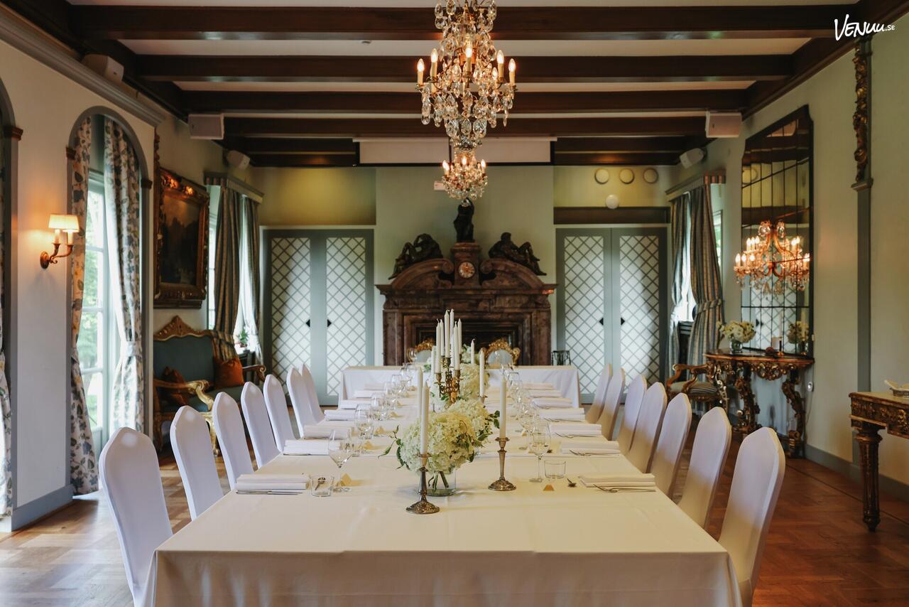 Elegant och hemtrevlig villa för fester och bröllop – Villa Lovik på Lidingö.