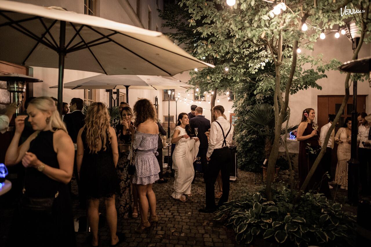 Westmanska Palatsets Festvåning är en pampig lokal med historisk inramning för sommarfest med klass.