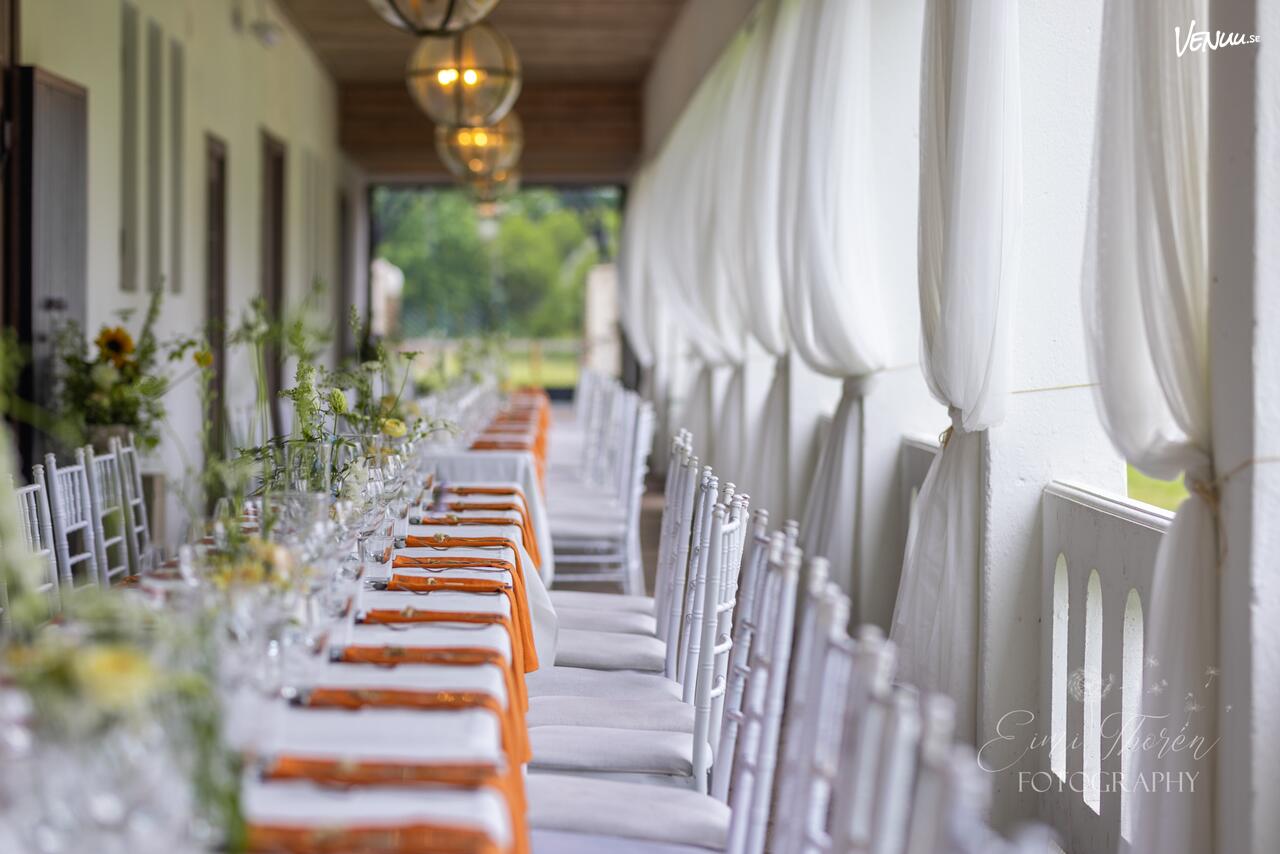 Naturnära bröllopslokal vid Hjälmsjöborg Agronomet med sjöutsikt och flexibel planlösning.