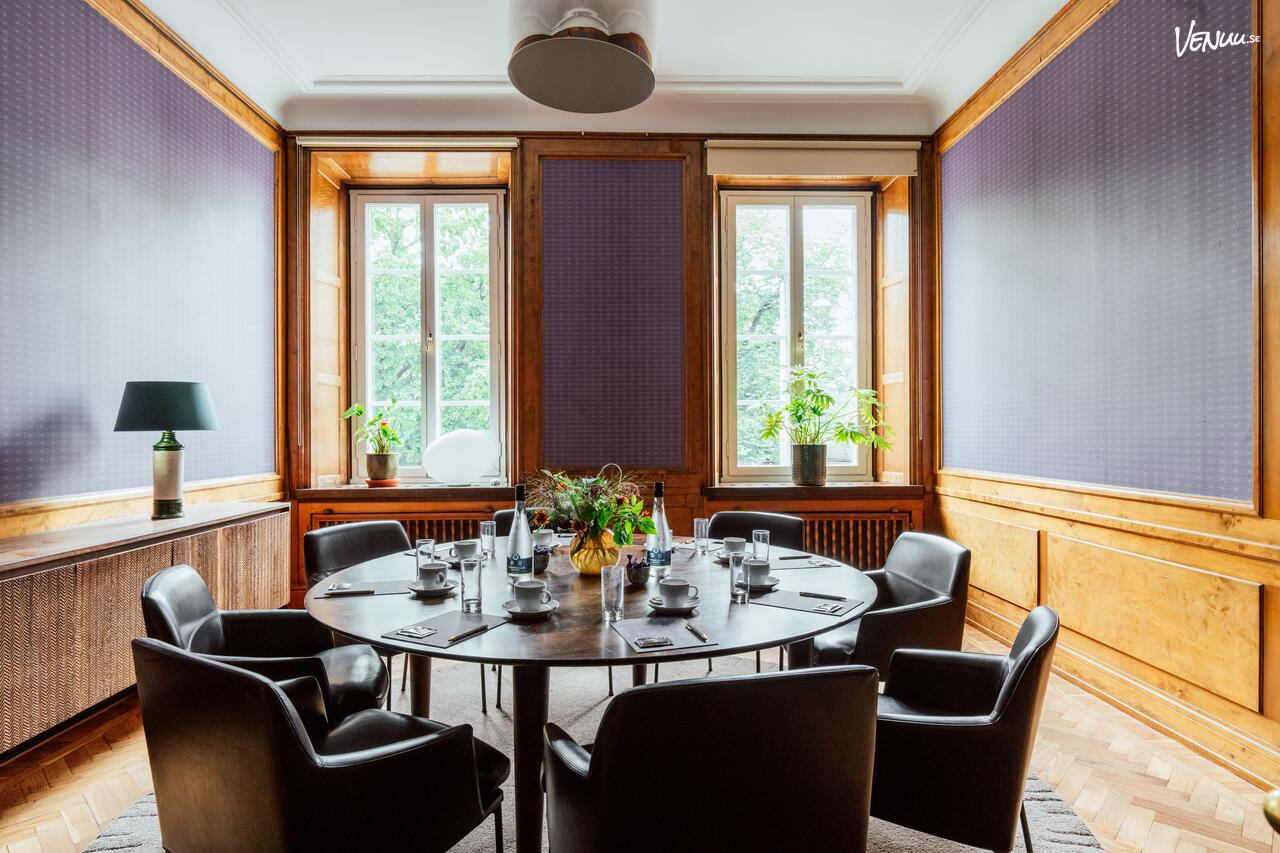 Direktionen på Nobis Hotel – historisk och stilfull konferenslokal med toppmodern teknik och exklusiv känsla.