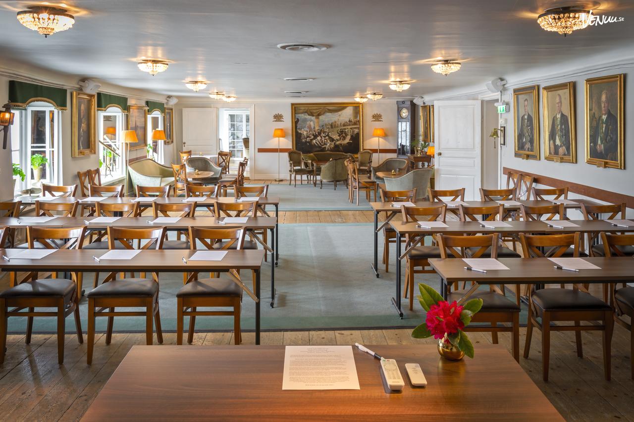 Strömsalongen på Sjöfartshuset – klassiskt mötesrum i Gamla stan med hotellmöjligheter i närheten.