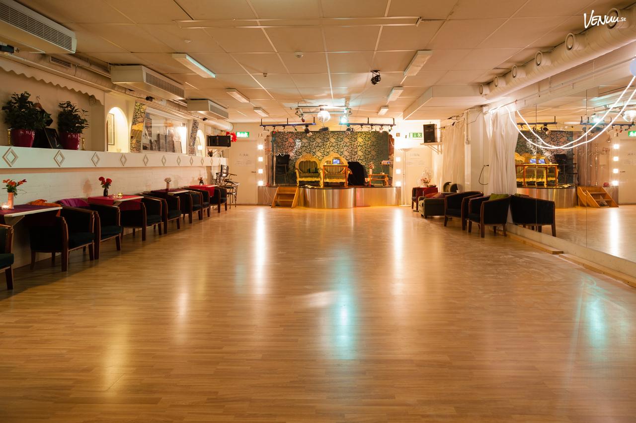 Tangokompaniets Studio i Malmö är en kreativ och billig lokal för fest, dans och mindre event.