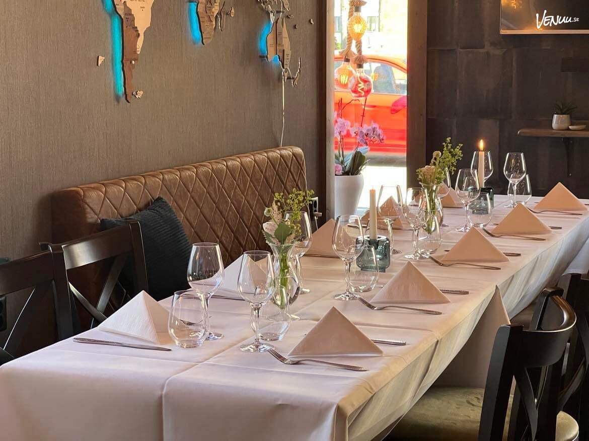 The Lounge på VESSEL i Malmö är en liten och stilren festlokal med möjlighet att boka till ett bra pris.