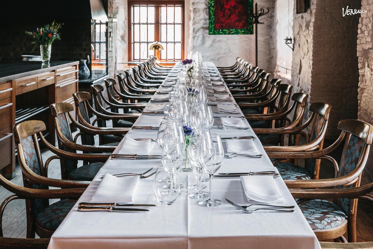 Ankarsmedjan Social – privat lunchlokal med industriell stil och plats för affärsmöten på Söder.