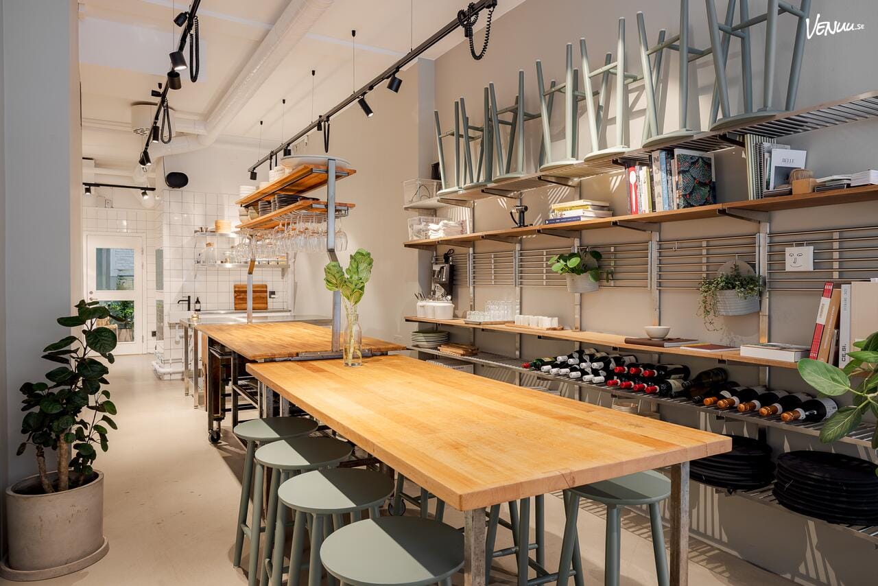 BRIK HOUSE, en modern privat middags- och eventmiljö i Stockholm.