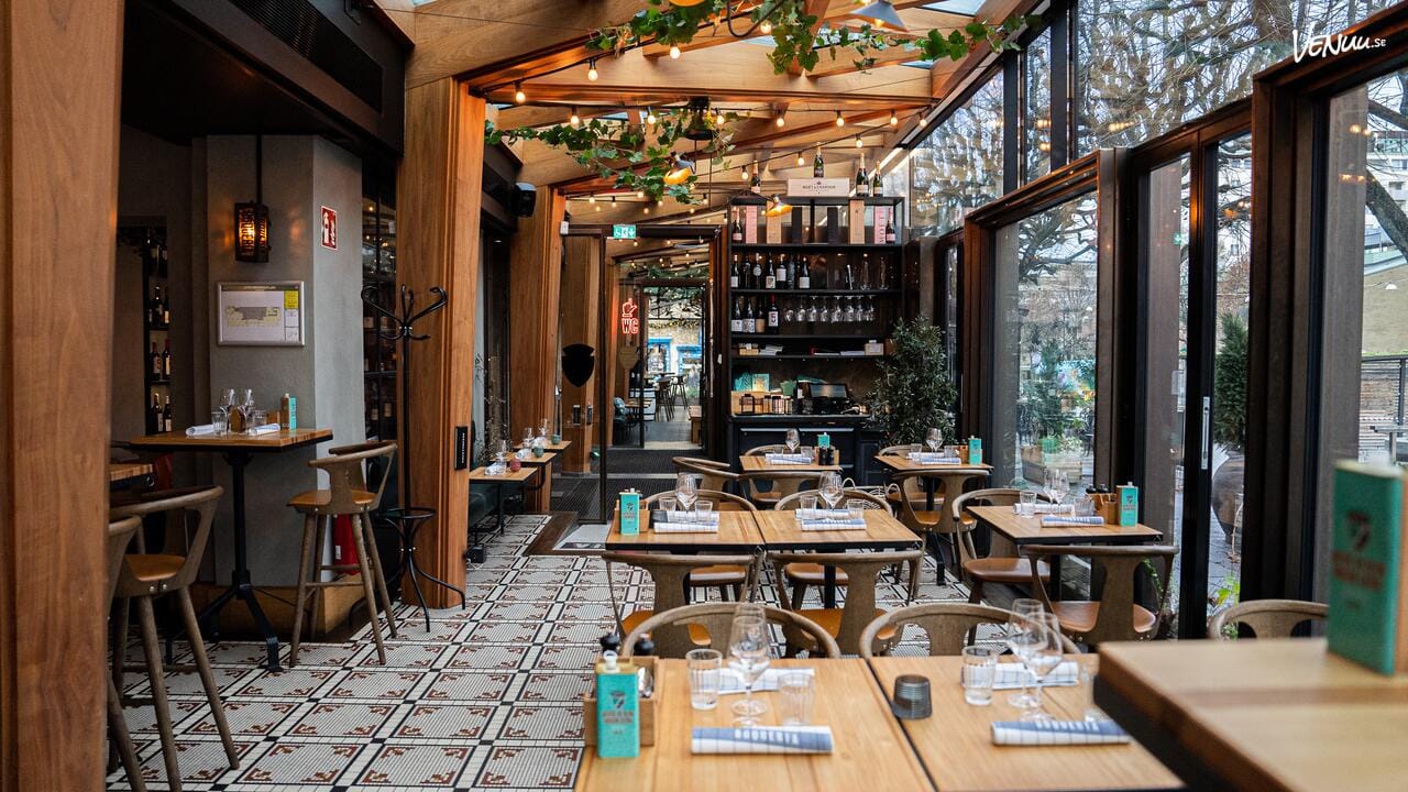 Boqueria Göteborg Matsalen, en spansk restauranglokal vid Götaplatsen för middag och större sällskap.