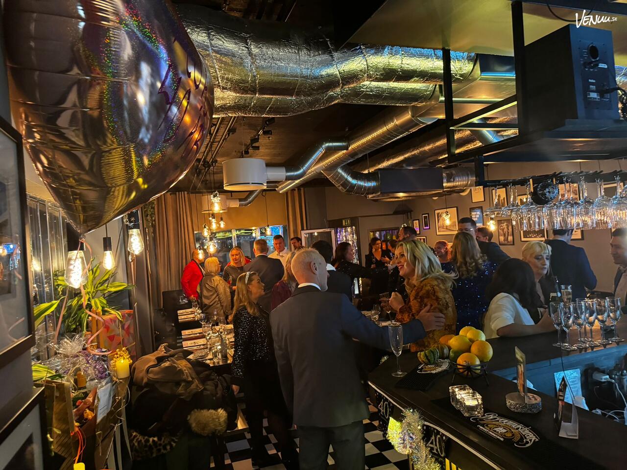 Burgers and Beer, en avslappnad restaurang för fest i Stockholm.