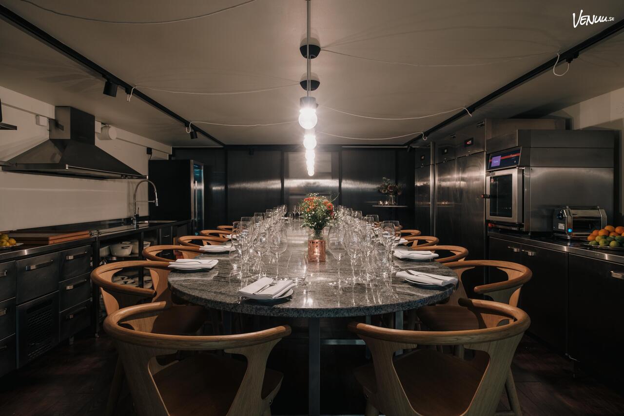 Copine Studio, en elegant chambre séparée på Östermalm för privat middag och företagsevent.