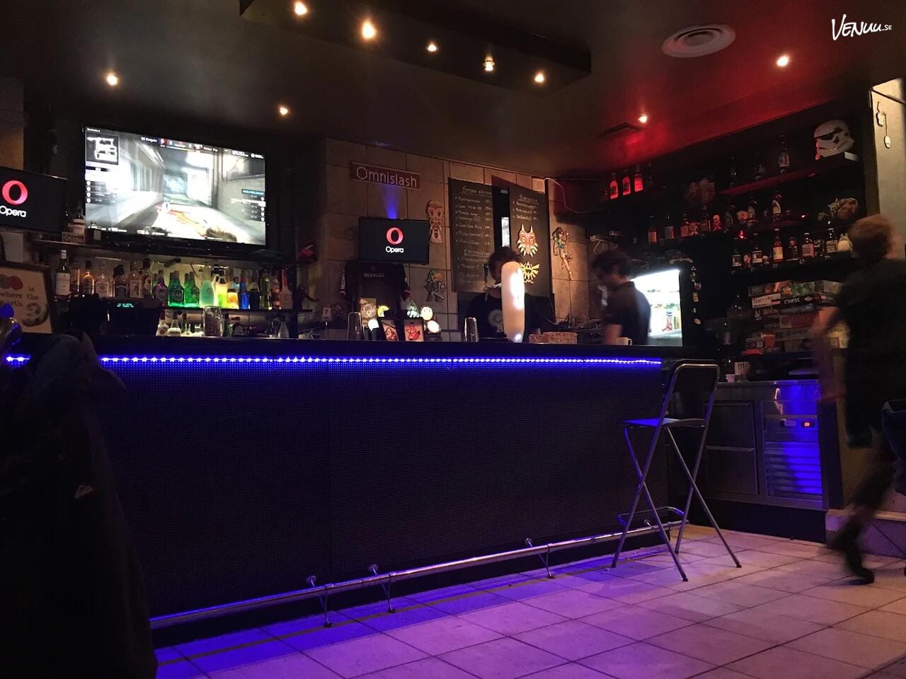 GG Bar Ovanvåningen, en privat festlokal i Göteborg med brädspel, retrospel och bar.