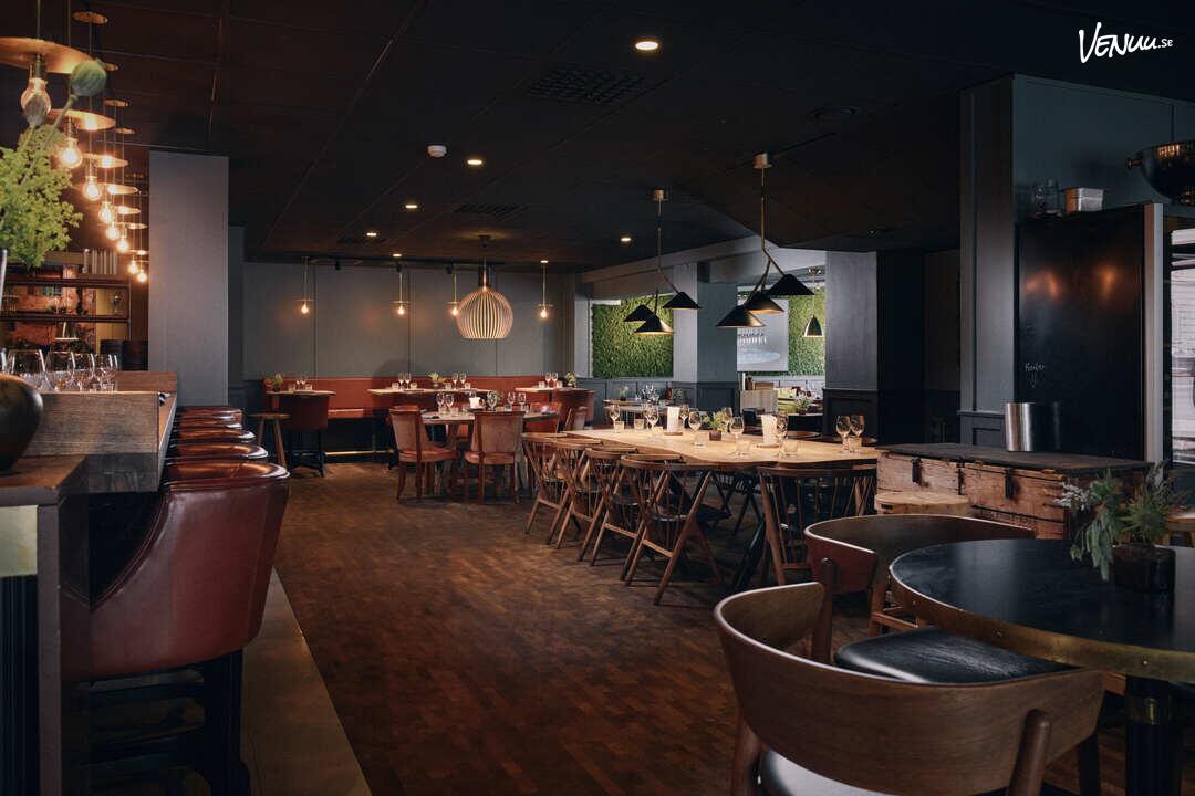 Hantverket på hörnet, en privat restaurangmiljö i Stockholm för bröllopsmiddag.