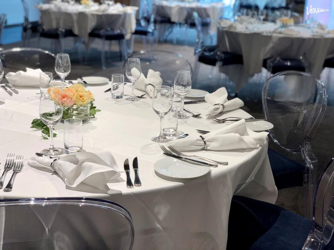 Hotel Riverton Festvåningen, en stor privat restaurang- och eventmiljö i centrala Göteborg.