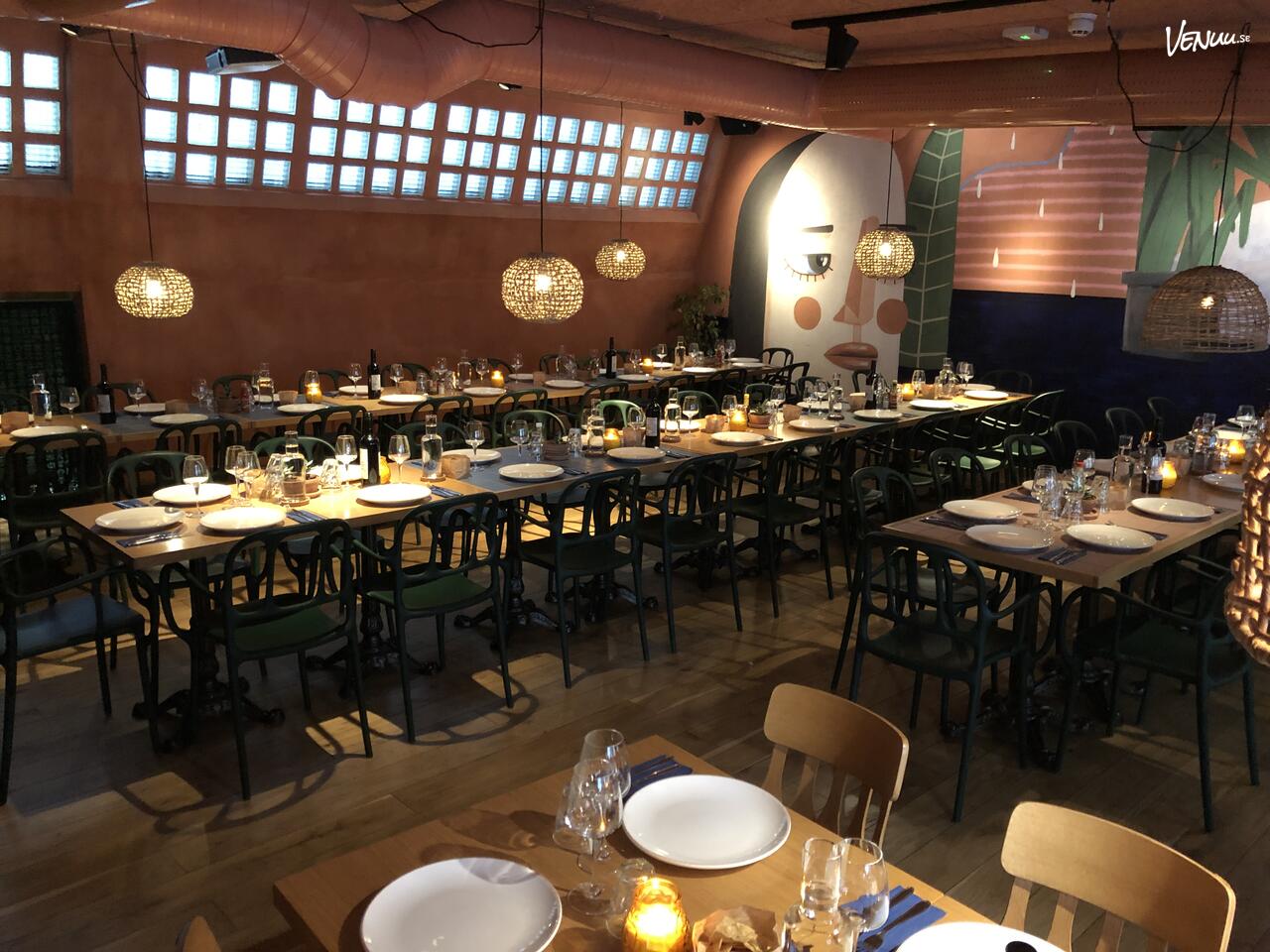 Mercado Mexico, en privat restaurangvåning i Göteborg för middag, fest och större sällskap.