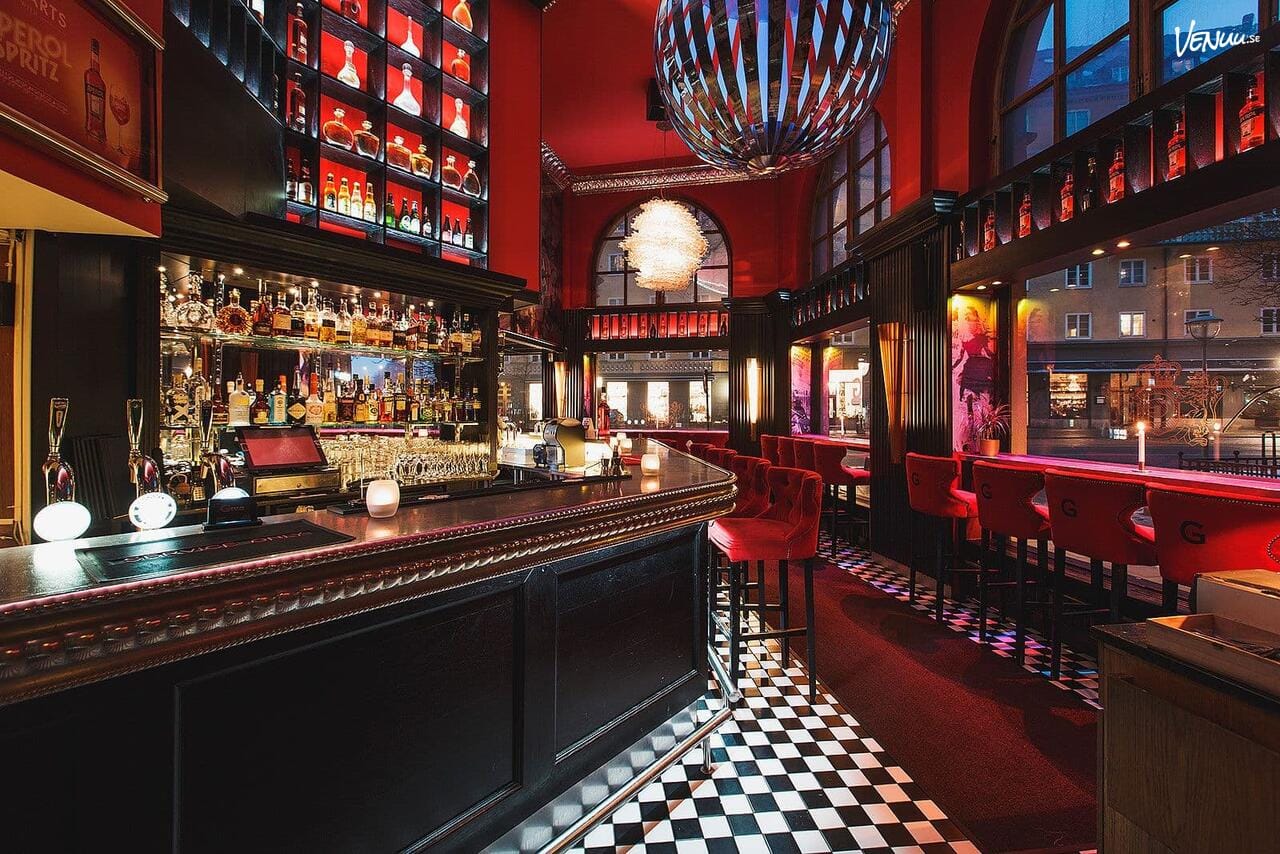 Restaurang Grappa, en italiensk restaurangbar i Stockholm för fest och middag.