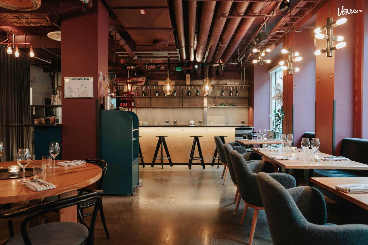 Urban Deli Sveavägen Inre Matsal, en central festlokal med privat restaurangkänsla.