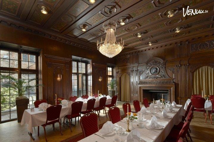 Franska matsalen på van der Nootska Palatset, en elegant privat matsal i historisk miljö.