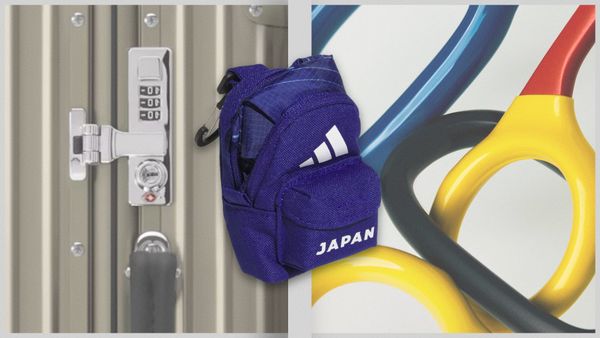 Titanium hues and orange accents