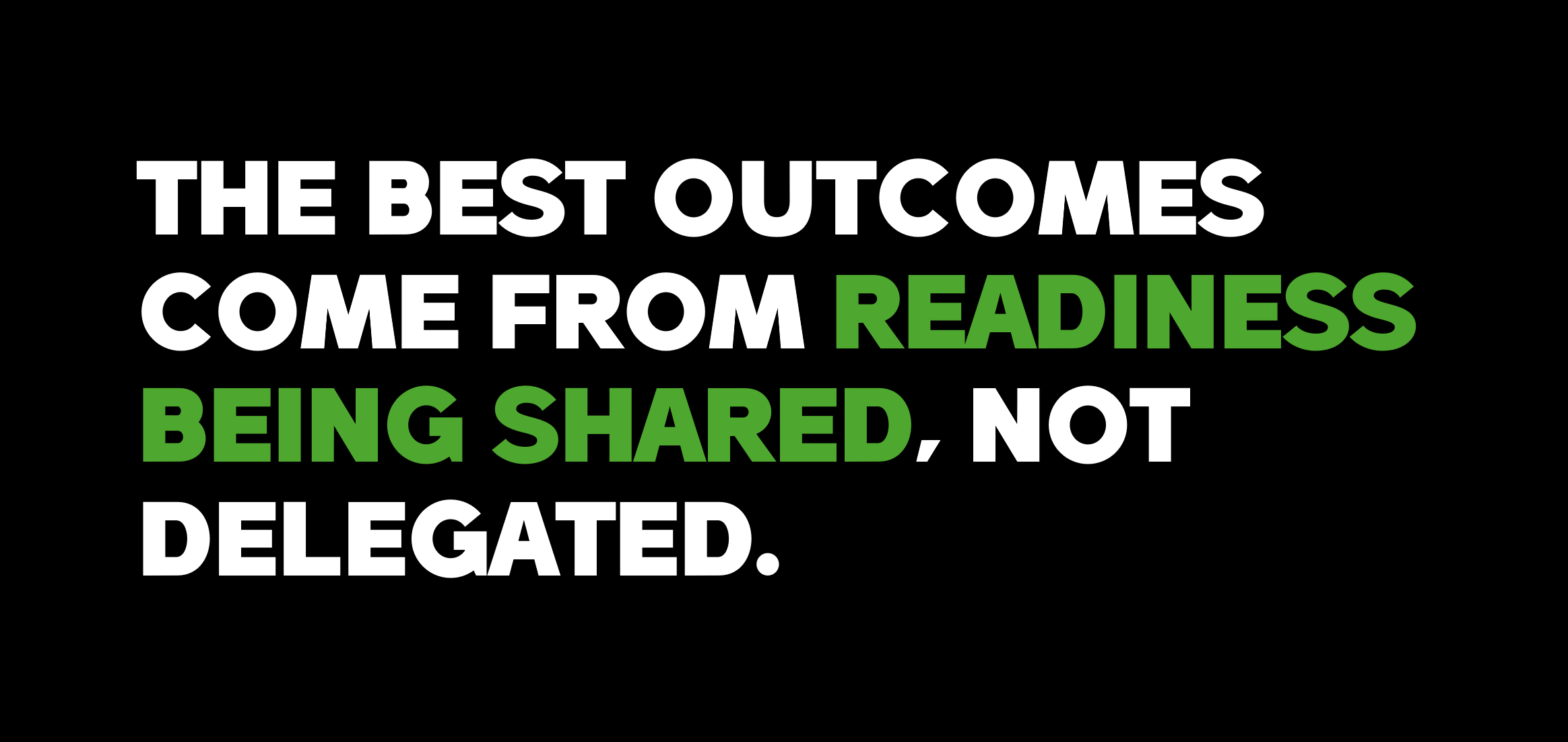 Why Readiness Should Be a Habit, Not a Final Gate