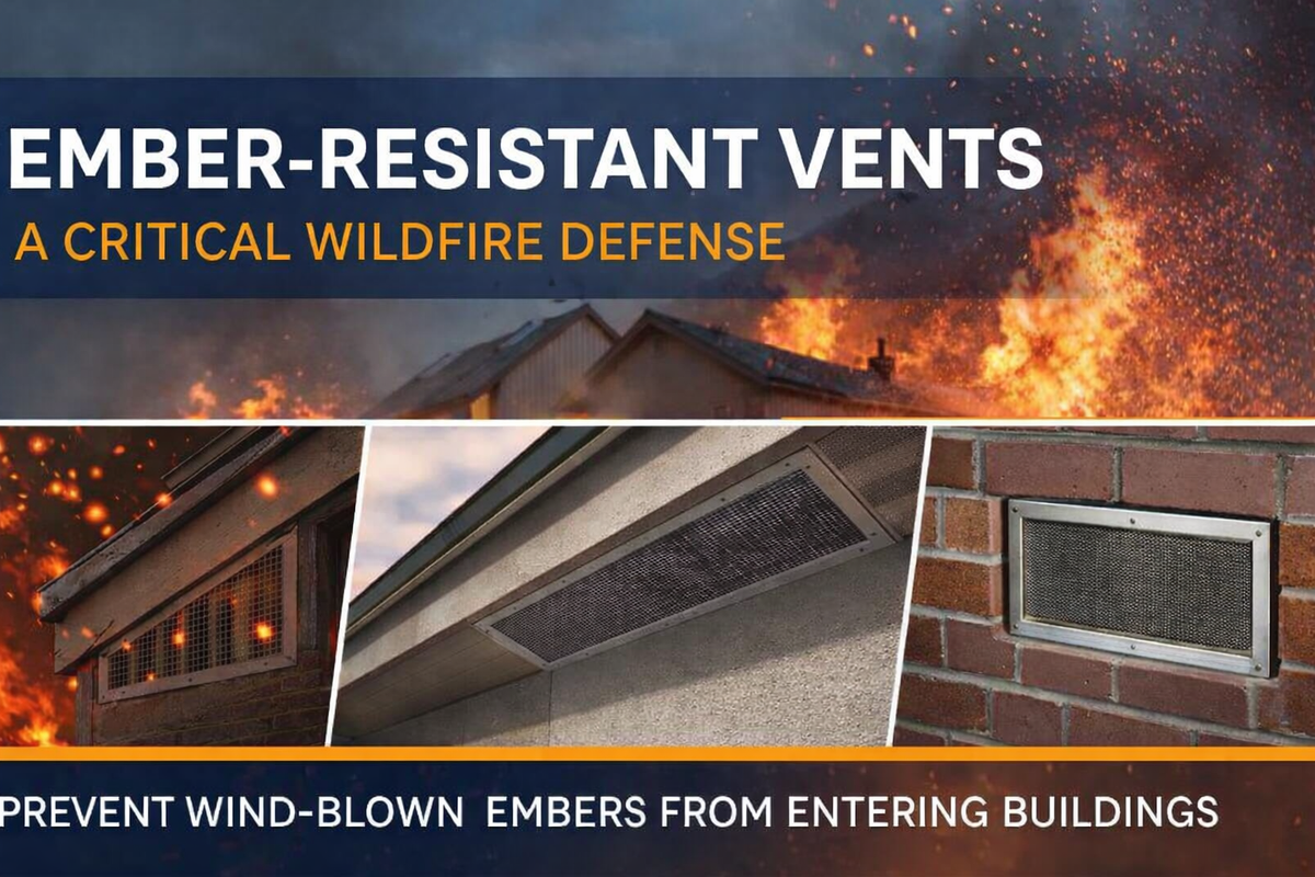 Ember-Resistant Vents: A Critical Line of Defense Against Wildfire Losses