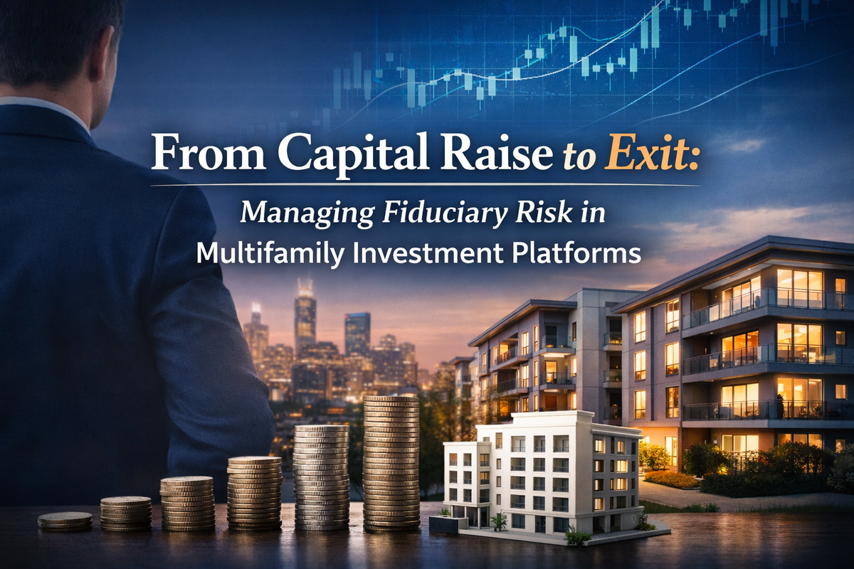 From Capital Raise to Exit: Managing Fiduciary Risk in Multifamily Investment Platforms