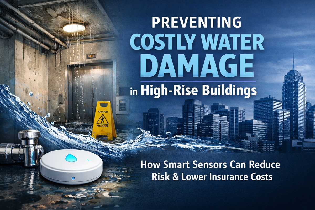 The Smartest Way to Stop a Million-Dollar Claim: Why Every High-Rise Building Should Install Water Sensors
