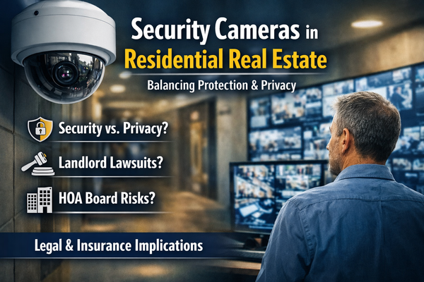 Watching the Watchers: Security Cameras in Residential Real Estate — Balancing Protection and Privacy