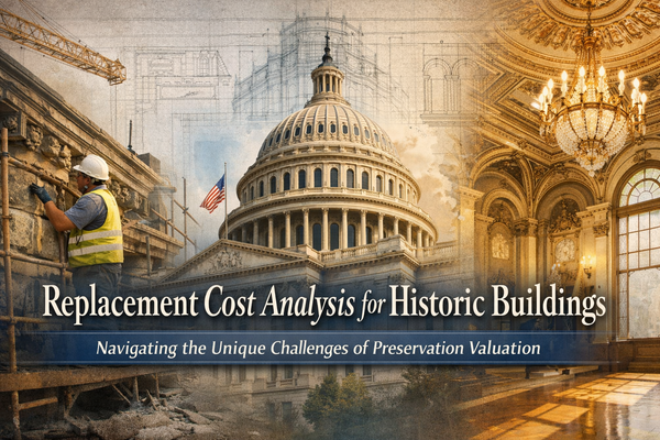 Replacement Cost Analysis for Historic Buildings: What Makes Them Truly Unique