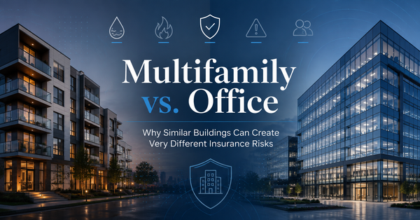Multifamily vs. Office: Why Similar Buildings Can Create Very Different Insurance Risks