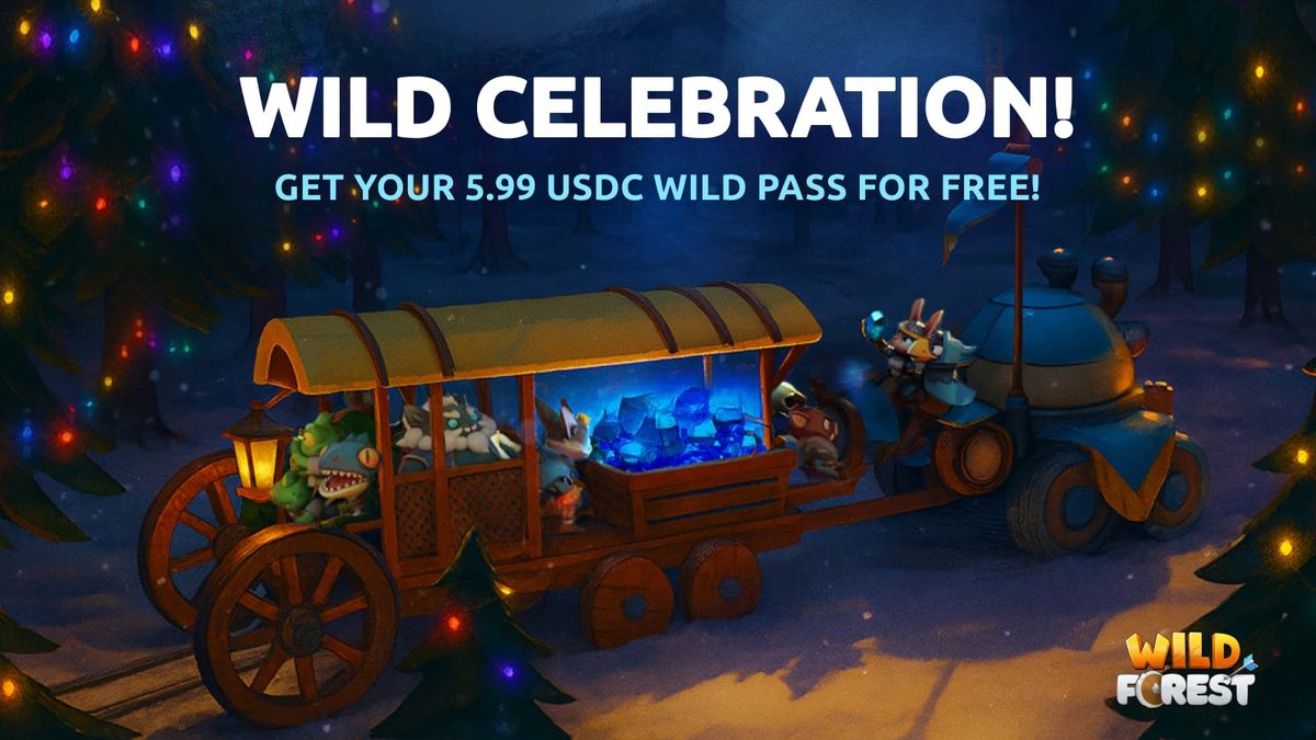 🎄✨ New Year & Christmas Celebration in Wild Forest! ✨🌲