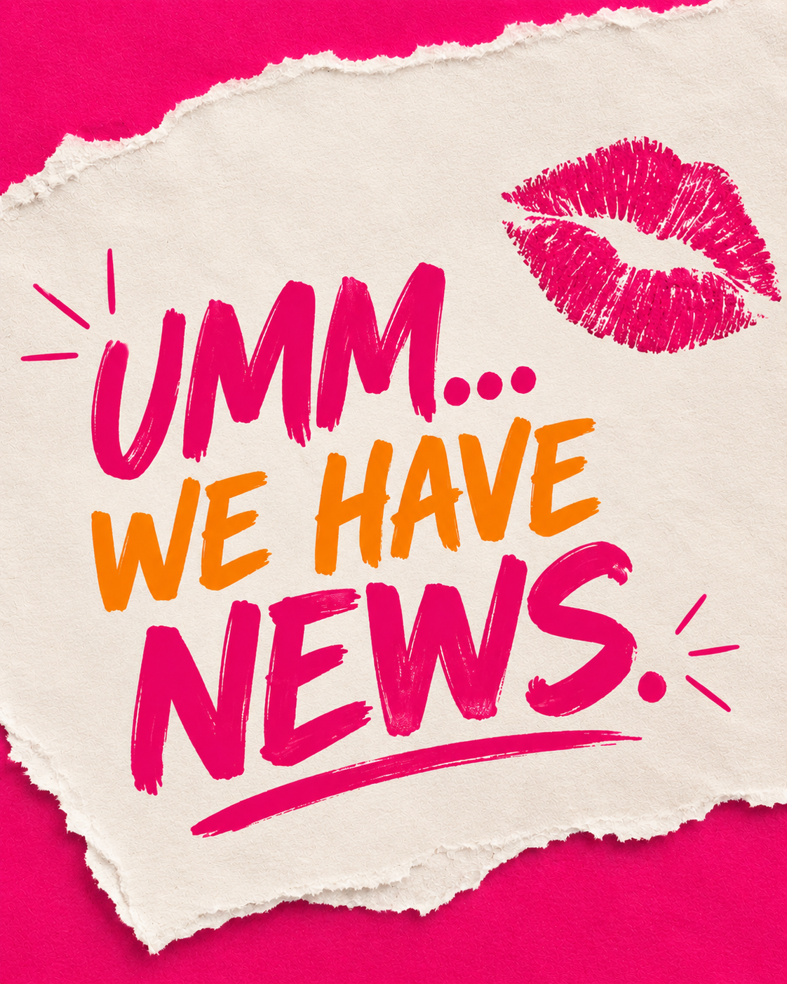 a LITTLE tawny announcement