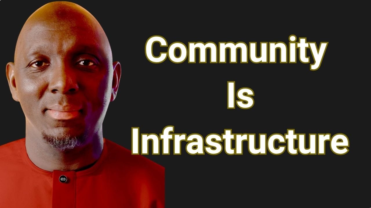 Community Isn’t a Buzzword, It’s Human Technology | Kemo Camara (Omek)
