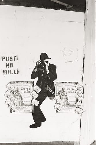 Photo of the Day - Post No Bills / Self Portrait